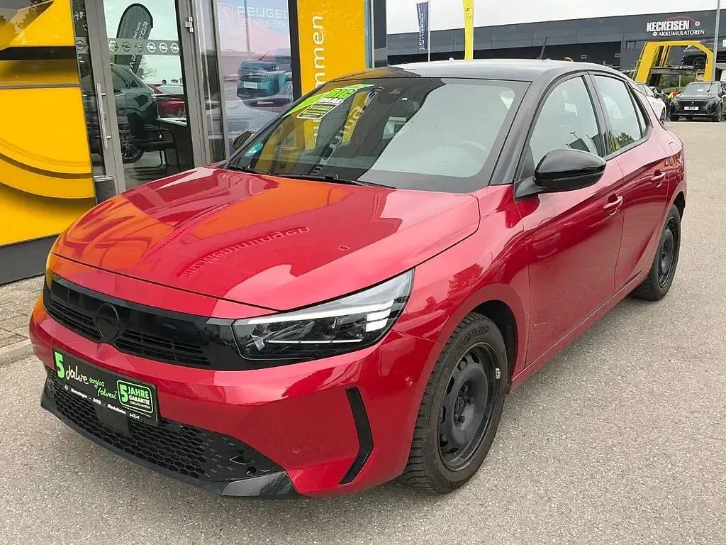 Używany Opel Corsa 101 KM (74 kW) 2023 Czerwony Hatchback