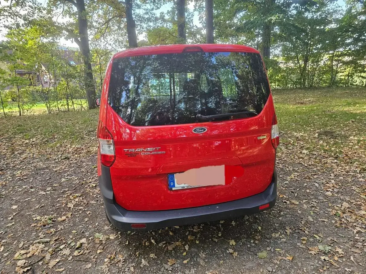 Gebraucht Ford Transit Trend 101 PS (74 kW) 2018 Rot Van