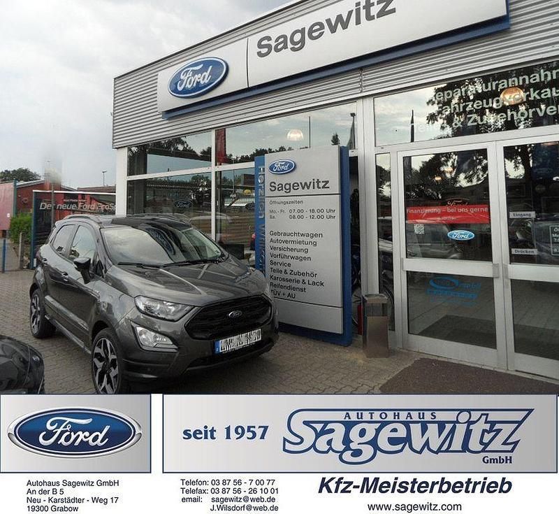 Magneticgrau (metallic) Gebraucht 2018 Ford Ecosport ST-Line SUV | 10.490 € (Fairer Preis) - Bild 1/4