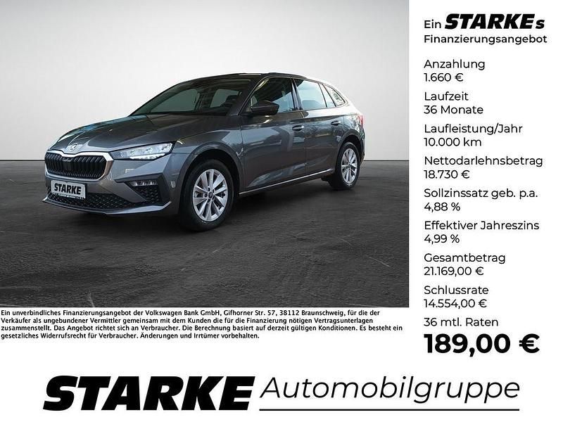 Grau Gebraucht 2025 Skoda Scala Selection Kleinwagen | 20.390 € (Superpreis) - Bild 1/4