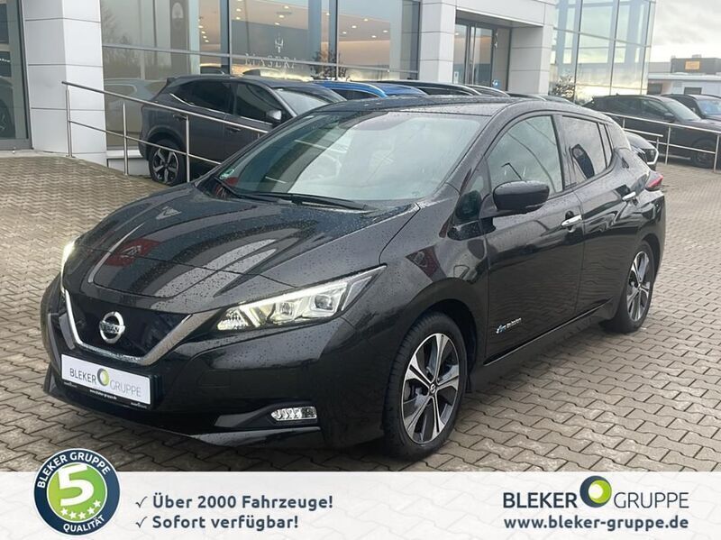 Schwarz Gebraucht 2019 Nissan Leaf Tekna Kleinwagen | 14.490 € (Guter Preis) - Bild 1/4