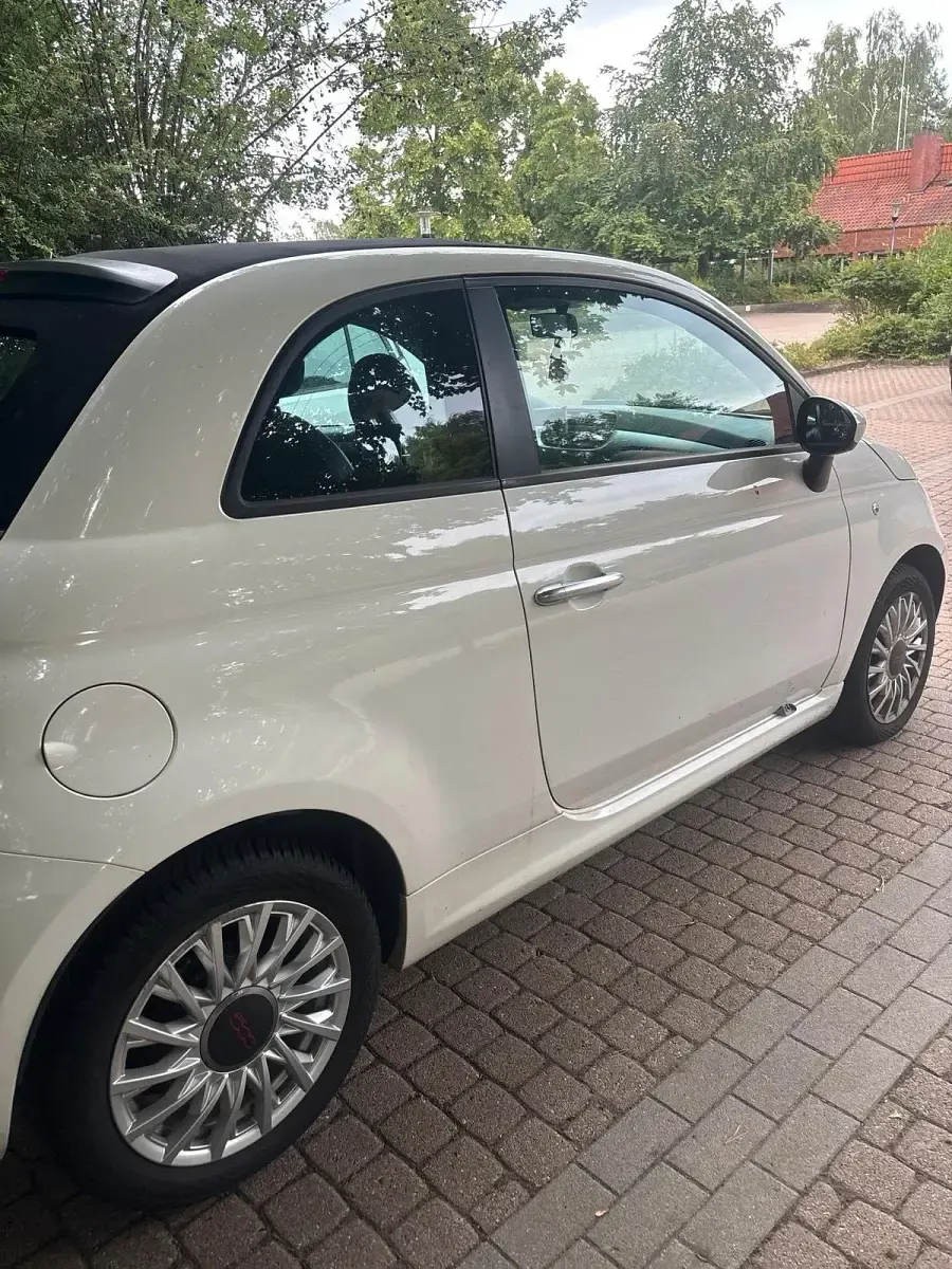 Gebraucht Fiat 500 69 PS (50 kW) 2014 Weiß Cabrio