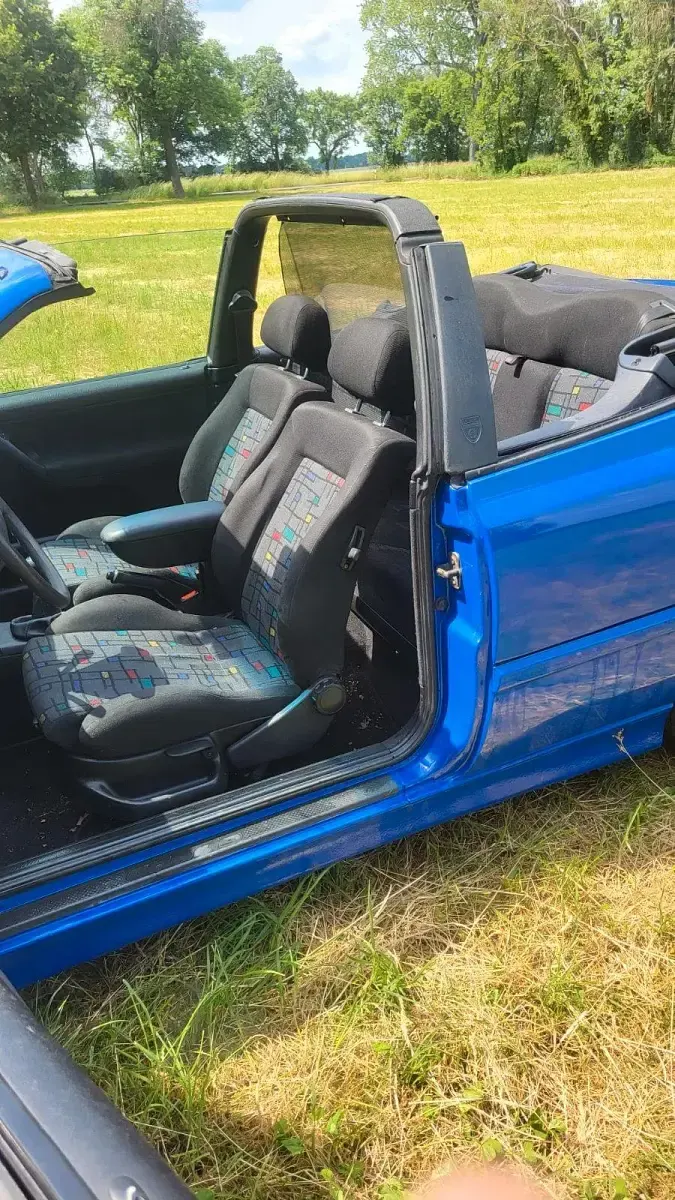 Gebraucht VW Golf Cabriolet 75 PS (55 kW) 1997 Blau Cabrio