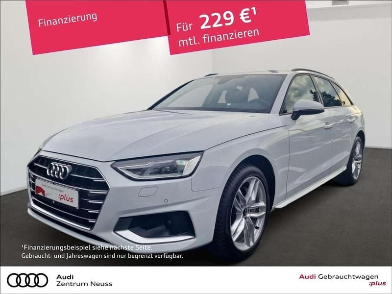 Weiss Gebraucht 2022 Audi A4 Advanced Plus Kombi | 28.980 € (Fairer Preis) - Bild 1/3