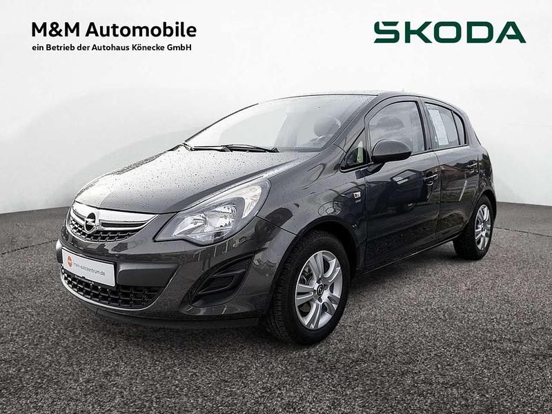 Platin anthrazit Gebraucht 2014 Opel Corsa Energy Kleinwagen | 6.860 € (Teuer) - Bild 1/4