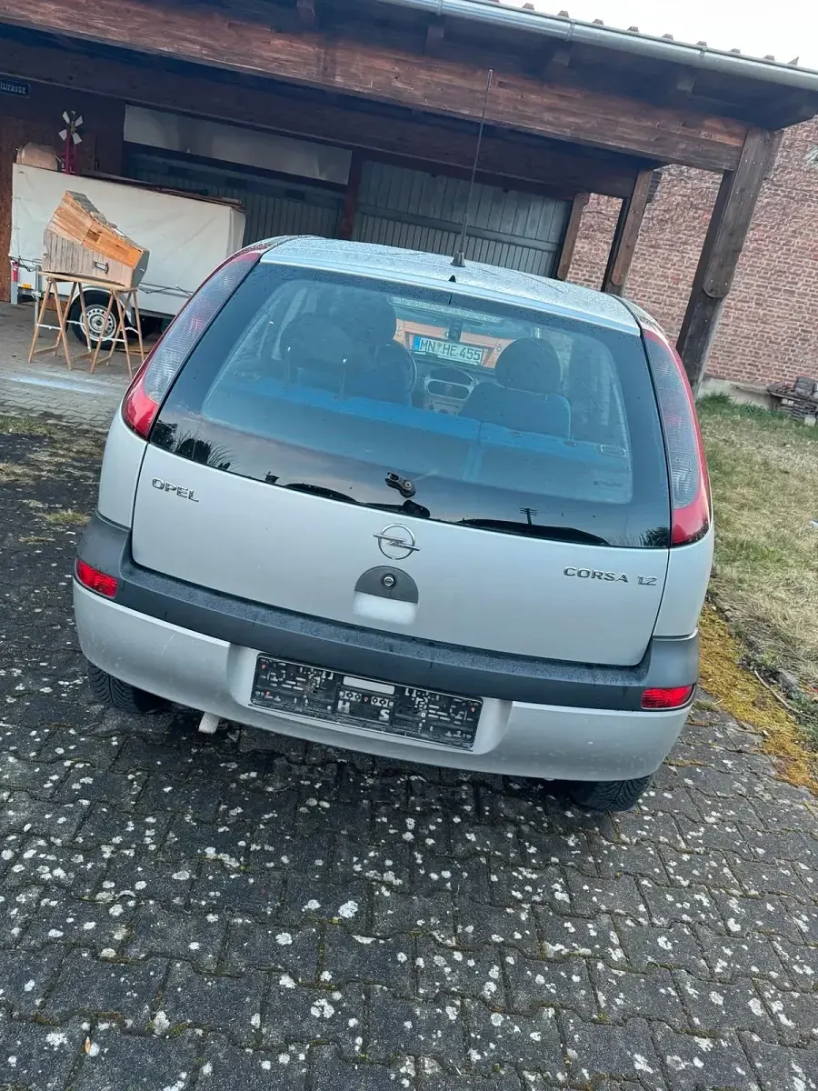 Gebraucht Opel Corsa 2002 Grau Kleinwagen