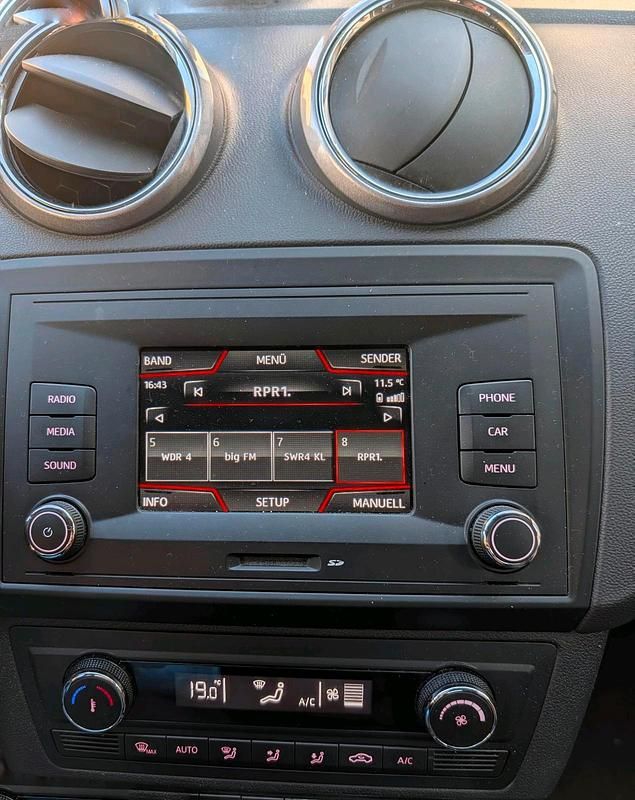 Gebraucht Seat Ibiza FR 110 PS (80 kW) 2017 Grau Kleinwagen