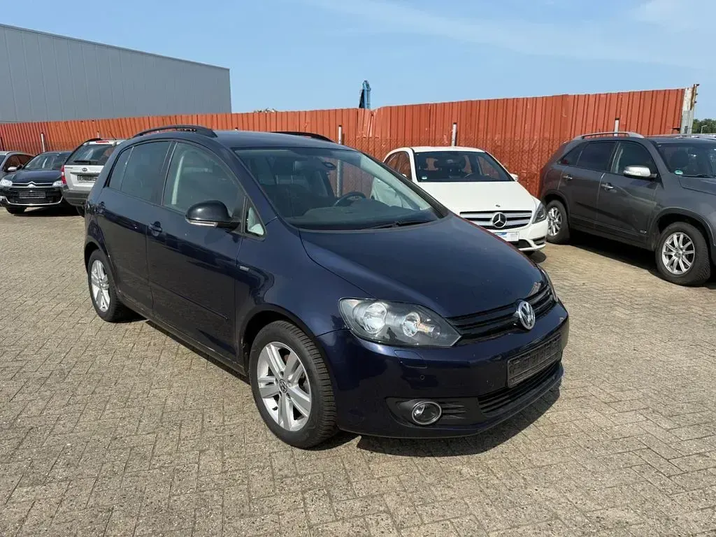 Gebraucht VW Golf Plus Cross Match 105 PS (77 kW) 2013 Blau Van / Kleinbus