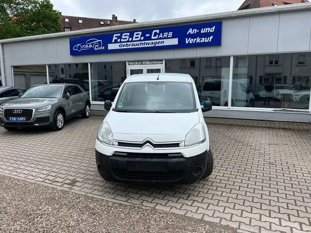 Gebraucht Citroën Berlingo 90 PS (66 kW) 2013 Weiß Van / Kleinbus