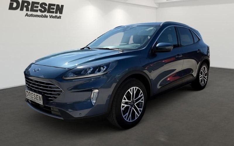 Blau Gebraucht 2022 Ford Kuga Titanium SUV | 24.390 € (Guter Preis) - Bild 1/4
