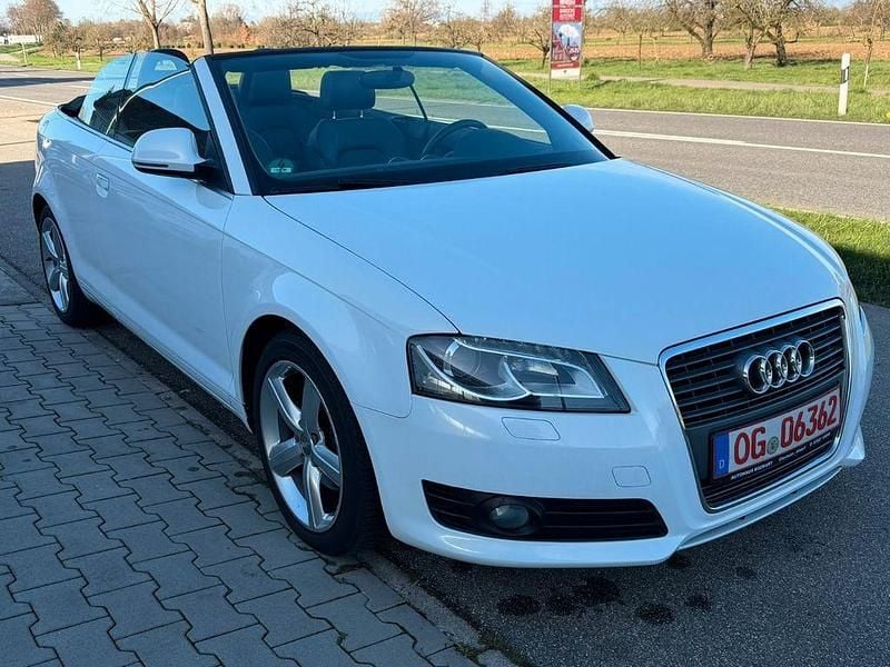 Gebraucht Audi A3 Cabriolet S-Line 160 PS (117 kW) 2010 Weiß Cabrio