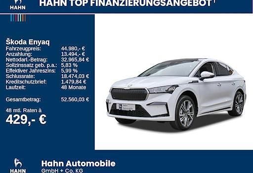 Gebraucht Skoda Enyaq iV 210 kW (286 PS) 2025 Weiß SUV