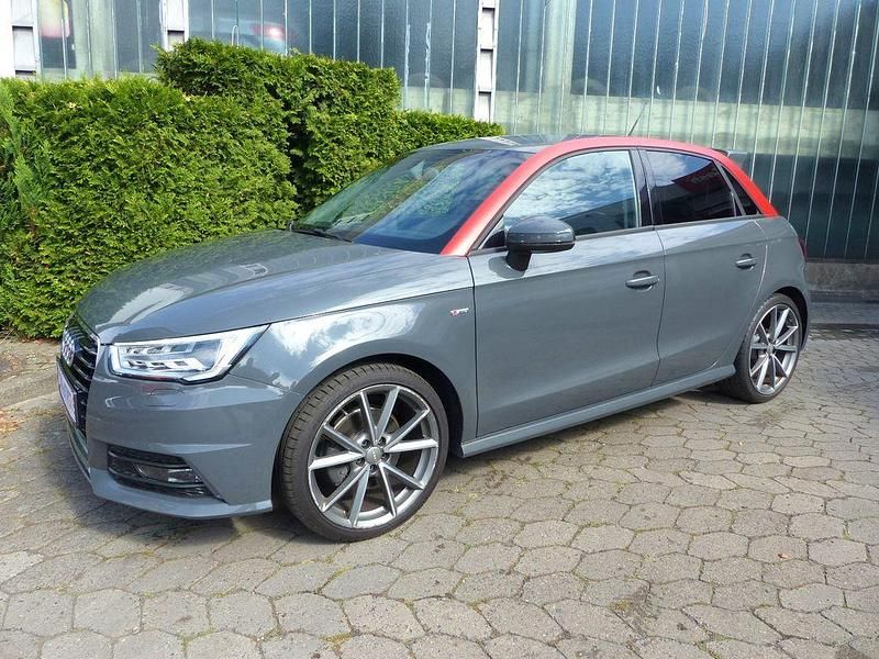 Nanograu metallic Gebraucht 2017 Audi A1 Sportback S-Line Kleinwagen | 12.900 € (Fairer Preis) - Bild 1/4