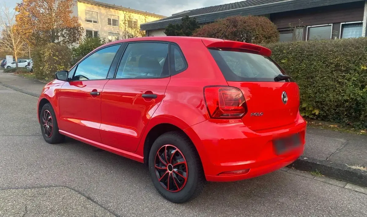 Brugt VW Polo 75 HK (55 kW) 2016 Rød Hatchback