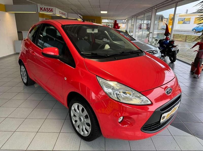 Rot Gebraucht 2009 Ford Ka Titanium Kleinwagen | 4.999 € (Teuer) - Bild 1/4