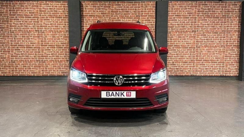Usata VW Caddy 125 CV (91 kW) 2018 Rosso Monovolume