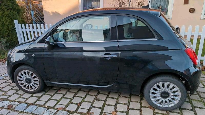 Schwarz Gebraucht 2018 Fiat 500 Kleinwagen | 9.500 € (Fairer Preis) - Bild 1/4