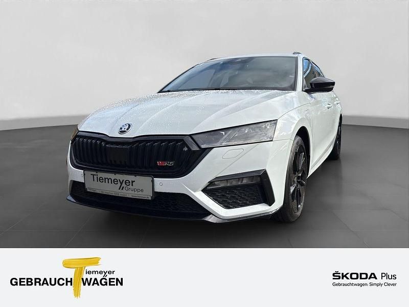 Weiß Gebraucht 2022 Skoda Octavia RS Kombi | 22.880 € (Fairer Preis) - Bild 1/4