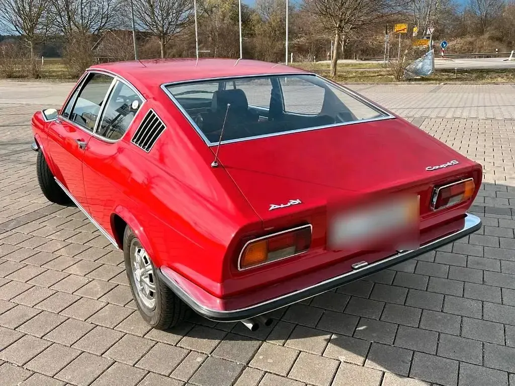 Gebraucht Audi Coupé 115 PS (84 kW) 1972 Rot Coupé