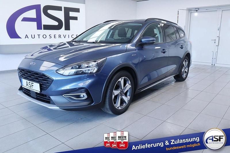 Chromablau Gebraucht 2020 Ford Focus Active Kombi | 14.970 € (Fairer Preis) - Bild 1/3