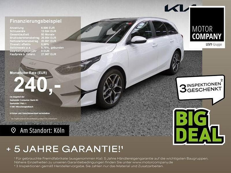Weiß Gebraucht 2024 Kia Ceed Sportswagon Platinum Edition Kombi | 27.987 € (Fairer Preis) - Bild 1/4