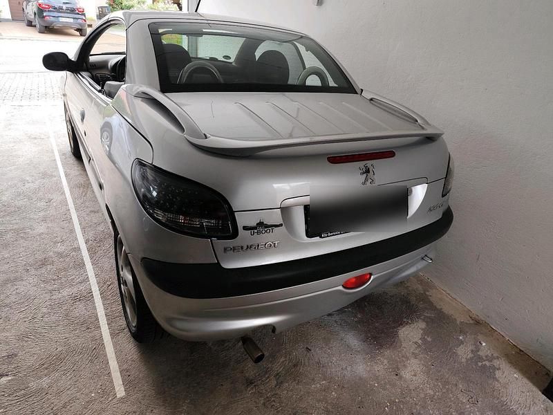 Silber Gebraucht 2003 Peugeot 206 CC Cabrio | 1.000 € (Guter Preis) - Bild 1/4