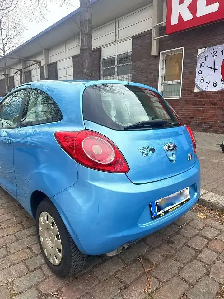 Gebraucht Ford Ka Titanium 69 PS (50 kW) 2009 Blau Kleinwagen