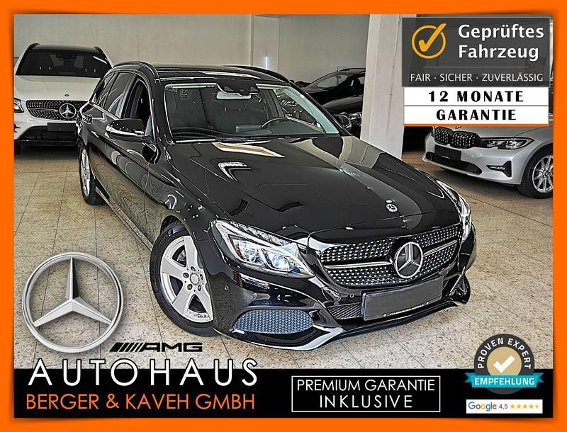 Schwarz Gebraucht 2015 Mercedes C220 AMG Kombi | 17.840 € (Etwas zu teuer) - Bild 1/3