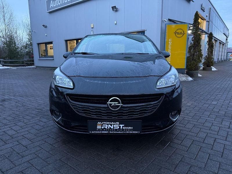 Schwarz Gebraucht 2017 Opel Corsa Color Edition Limousine | 8.890 € (Fairer Preis) - Bild 1/4