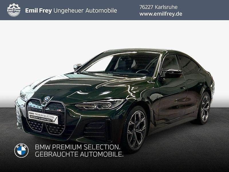 Sanremo green metallic Gebraucht 2022 BMW i4 Performance Limousine | 42.890 € (Guter Preis) - Bild 1/3