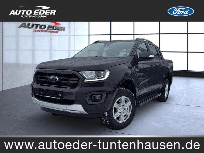 Schwarz Gebraucht 2022 Ford Ranger Wildtrack Abholung | 31.950 € (Fairer Preis) - Bild 1/4