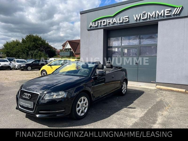 Schwarz Gebraucht 2012 Audi A3 Cabriolet Attraction Cabrio | 6.900 € (Fairer Preis) - Bild 1/4
