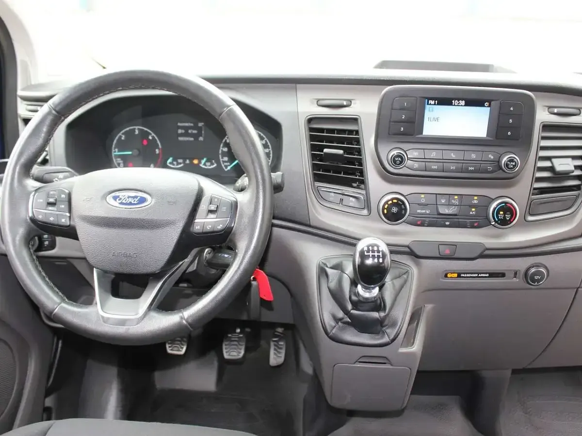 Gebraucht Ford Transit Custom Trend 131 PS (96 kW) 2018 Blau Kombi