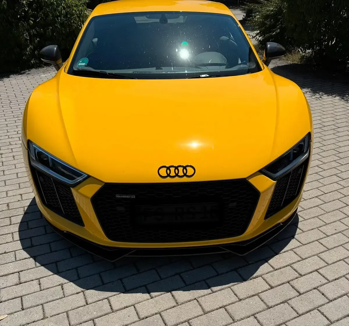 Gebraucht Audi R8 Coupé 610 PS (448 kW) 2017 Gelb Coupé