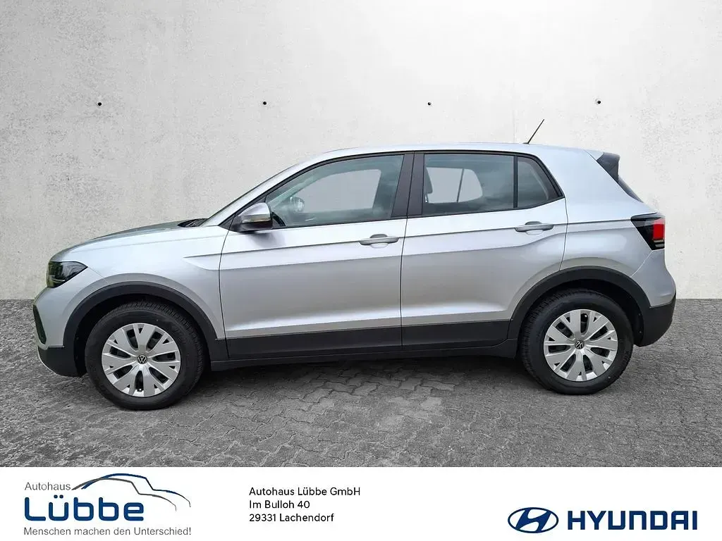 Gebraucht VW T-Cross Basis 95 PS (69 kW) 2025 Silber SUV