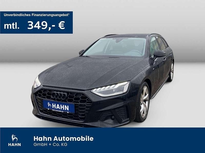 Mythosschwarz metallic Gebraucht 2022 Audi A4 S-Line Kombi | 25.479 € (Fairer Preis) - Bild 1/3