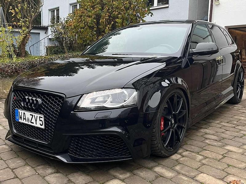 Schwarz Gebraucht 2011 Audi RS3 Sportback Kleinwagen | 18.350 € (Guter Preis) - Bild 1/4