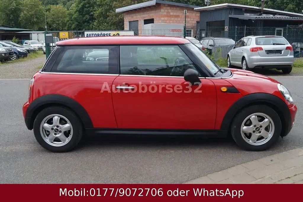 Gebraucht Mini ONE 75 PS (55 kW) 2009 Rot Kleinwagen