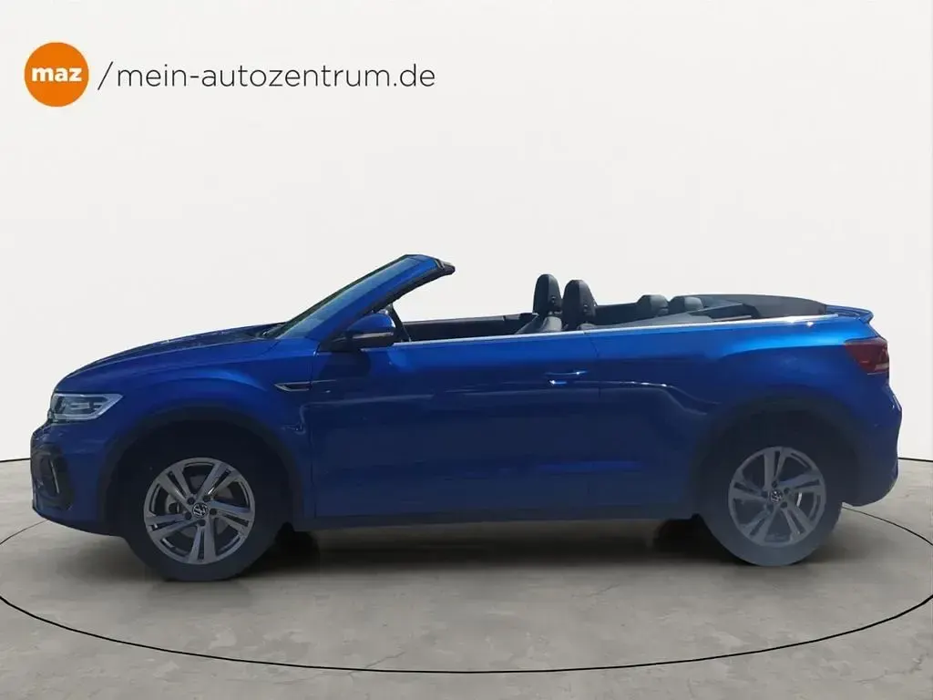 Gebraucht VW T-Roc Cabriolet R-line 150 PS (110 kW) 2025 Blau Cabrio