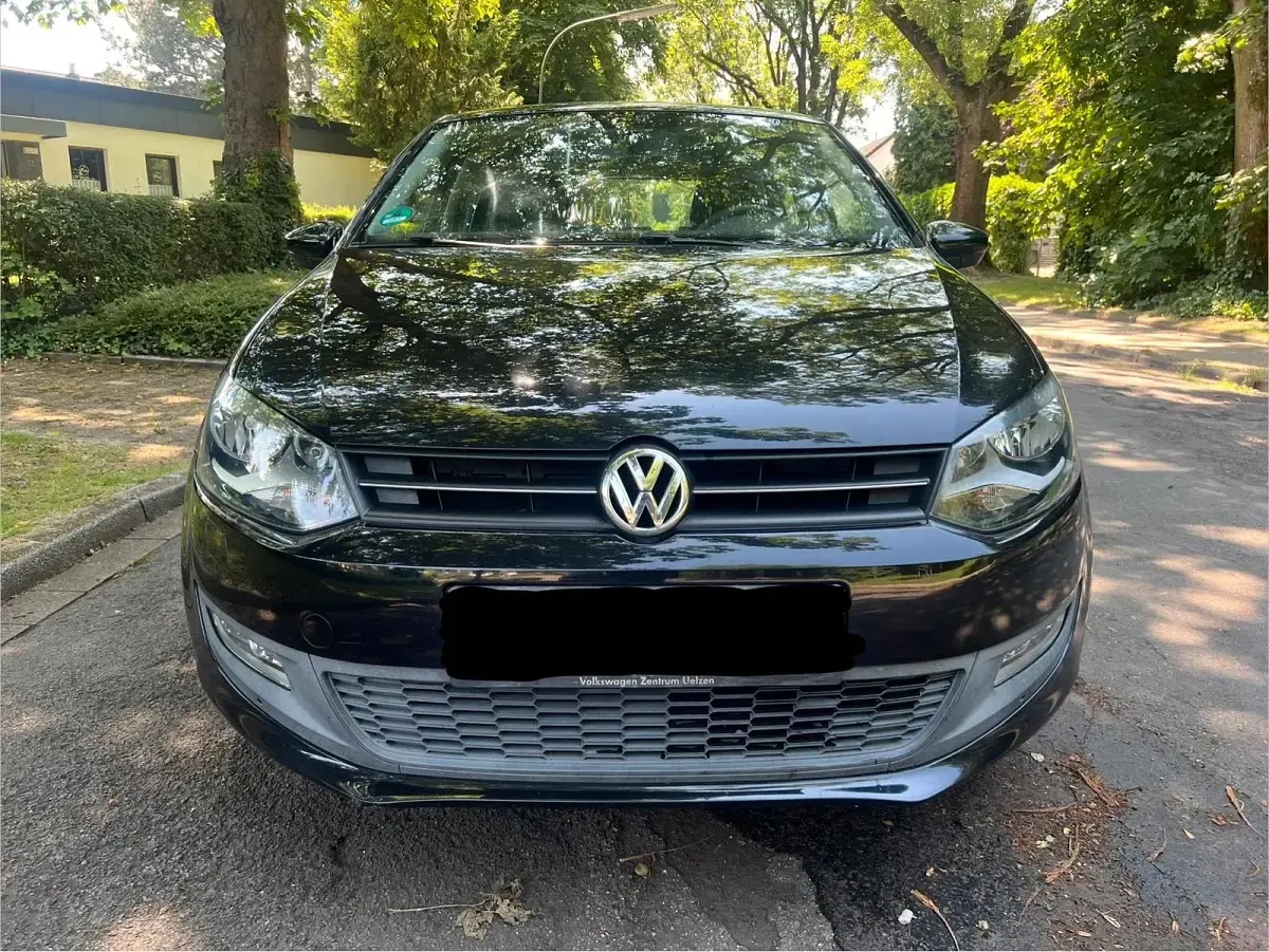 Gebraucht VW Polo 86 PS (63 kW) 2010 Schwarz Kleinwagen