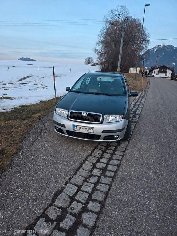 Gebraucht Skoda Fabia 101 PS (74 kW) 2002 Grün Limousine