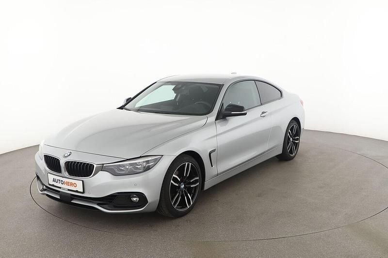 Silber Gebraucht 2017 BMW 420 Sport Line Coupé | 22.190 € (Fairer Preis) - Bild 1/3