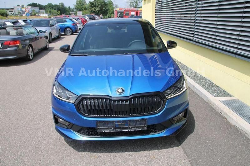 Gebraucht Skoda Fabia Monte Carlo 95 PS (69 kW) 2023 Blau Limousine