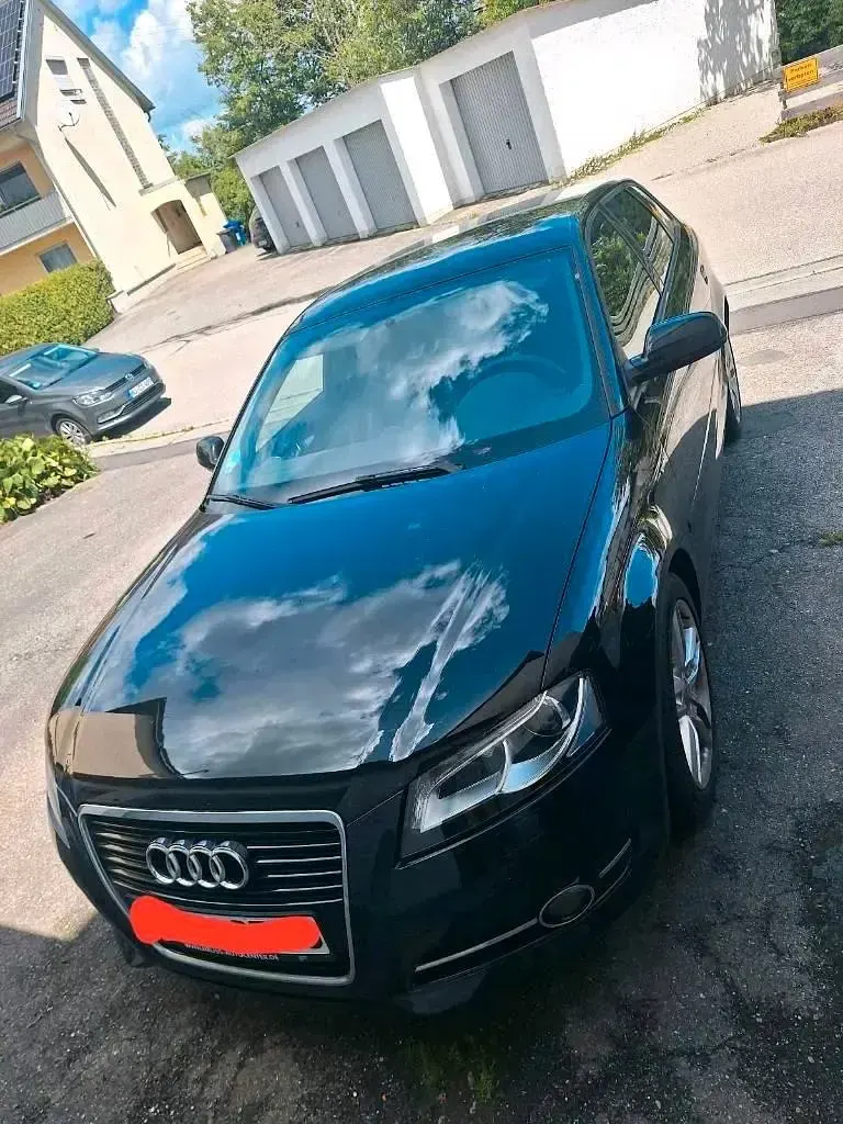 Gebraucht Audi A3 S-Line 105 PS (77 kW) 2010 Schwarz Kleinwagen
