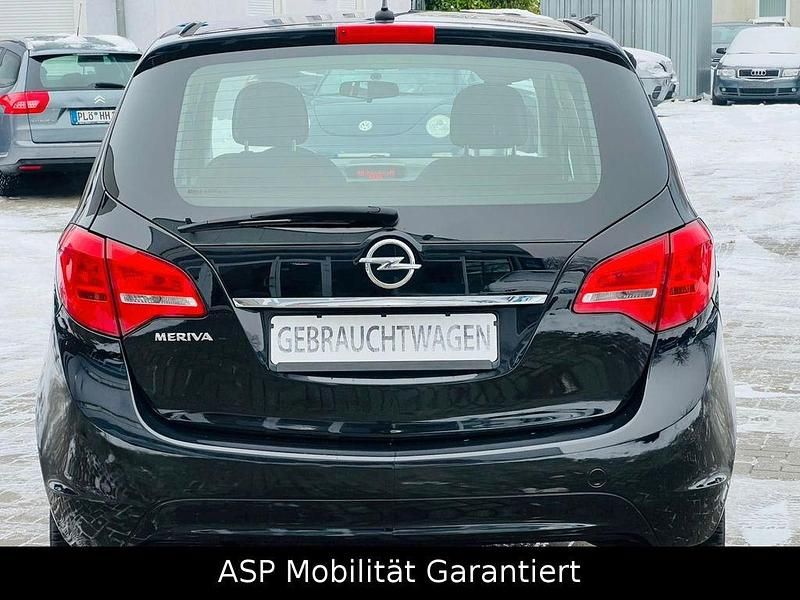 Gebraucht Opel Meriva Edition 101 PS (74 kW) 2011 Schwarz Van / Kleinbus