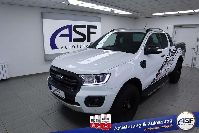 Frostweiß Gebraucht 2020 Ford Ranger Wildtrack Abholung | 34.970 € (Guter Preis) - Bild 1/2