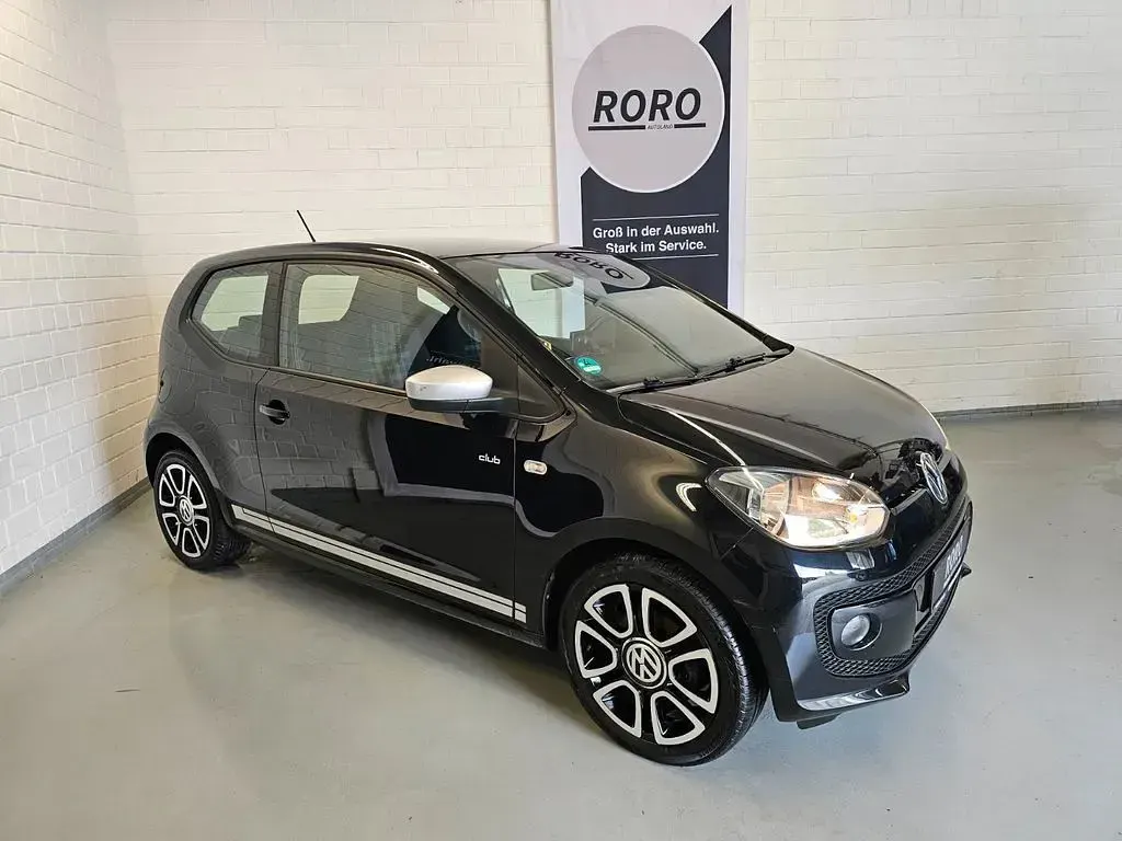 Gebraucht VW up! CLUB 75 PS (55 kW) 2016 Schwarz Kleinwagen
