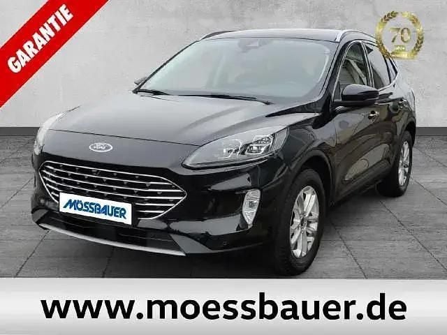 Obsidianschwarz metallic (metallic) Gebraucht 2020 Ford Kuga Titanium X SUV | 21.980 € (Teuer) - Bild 1/4