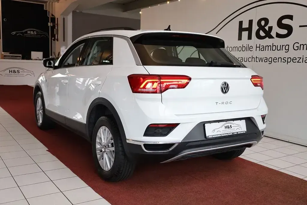 Gebraucht VW T-Roc Style 110 PS (80 kW) 2021 Pure white SUV