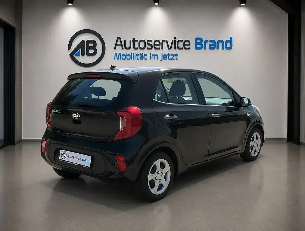 Gebraucht Kia Picanto Edition 7 67 PS (49 kW) 2018 Schwarz Kleinwagen